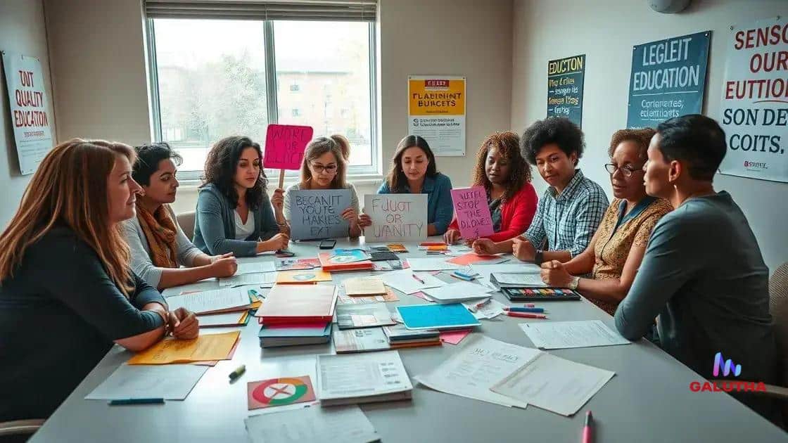 Responses from educators and communities