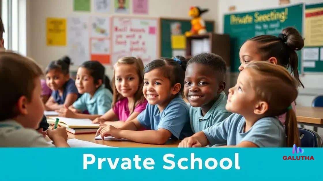 Private school funding sources