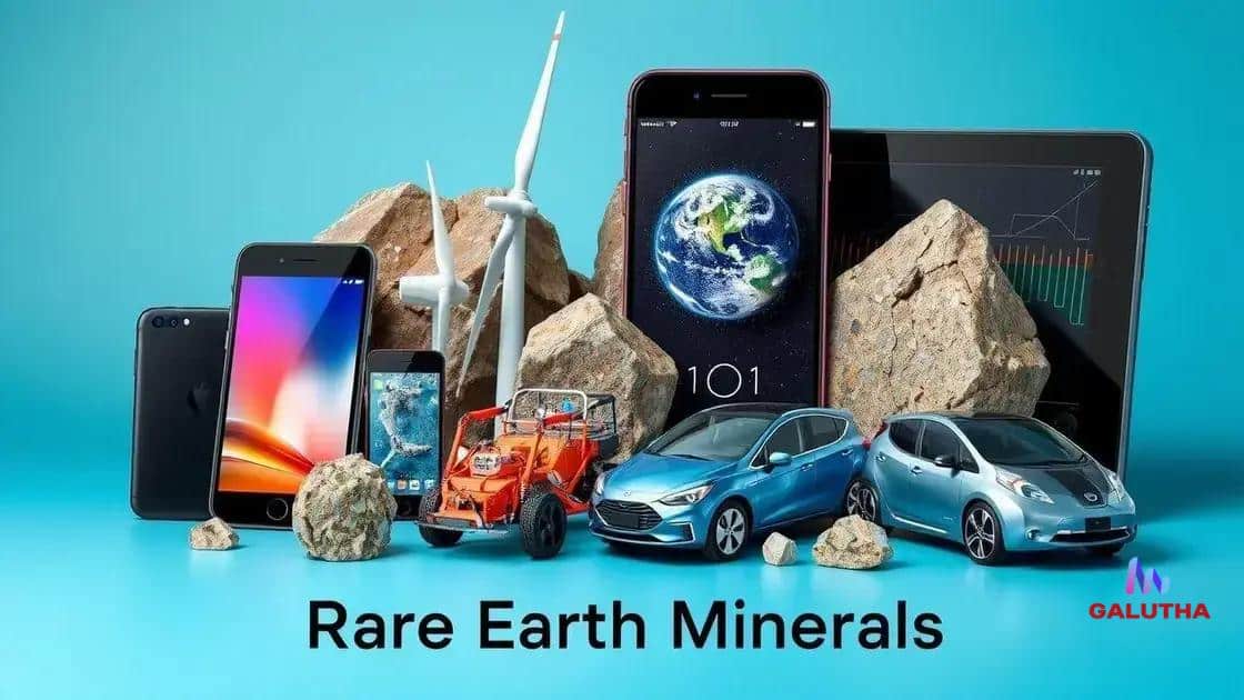 The importance of rare earth minerals in technology