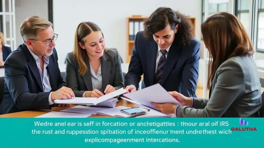 Best practices during an IRS investigation