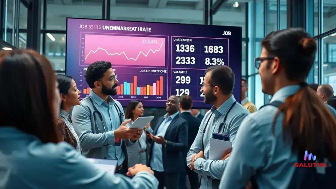 Key indicators of labor market strength