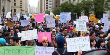 Public protests against education policy changes spark debate