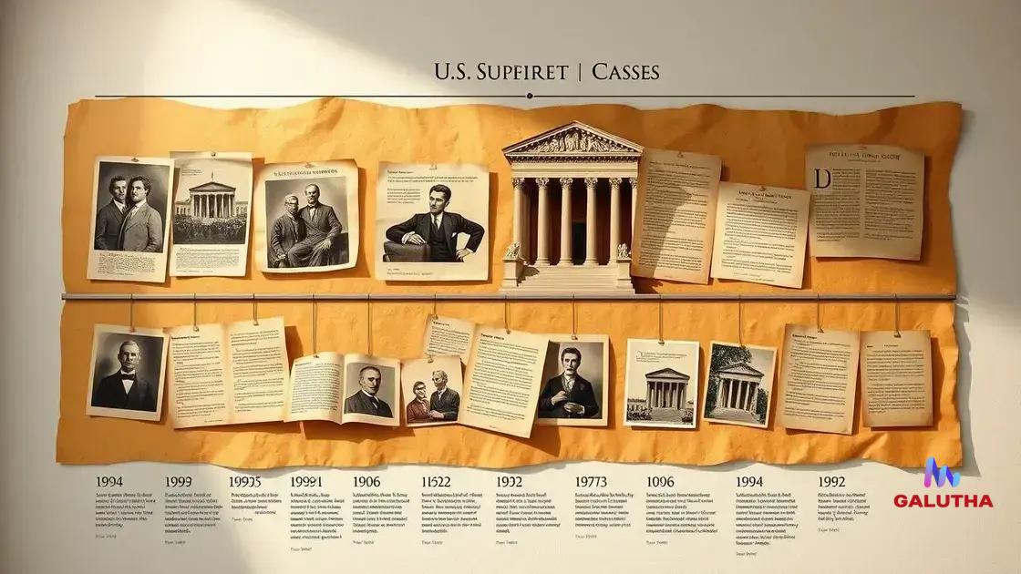 Historical context of pivotal rulings
