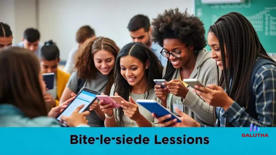 Benefits of bite-sized lessons for learners
