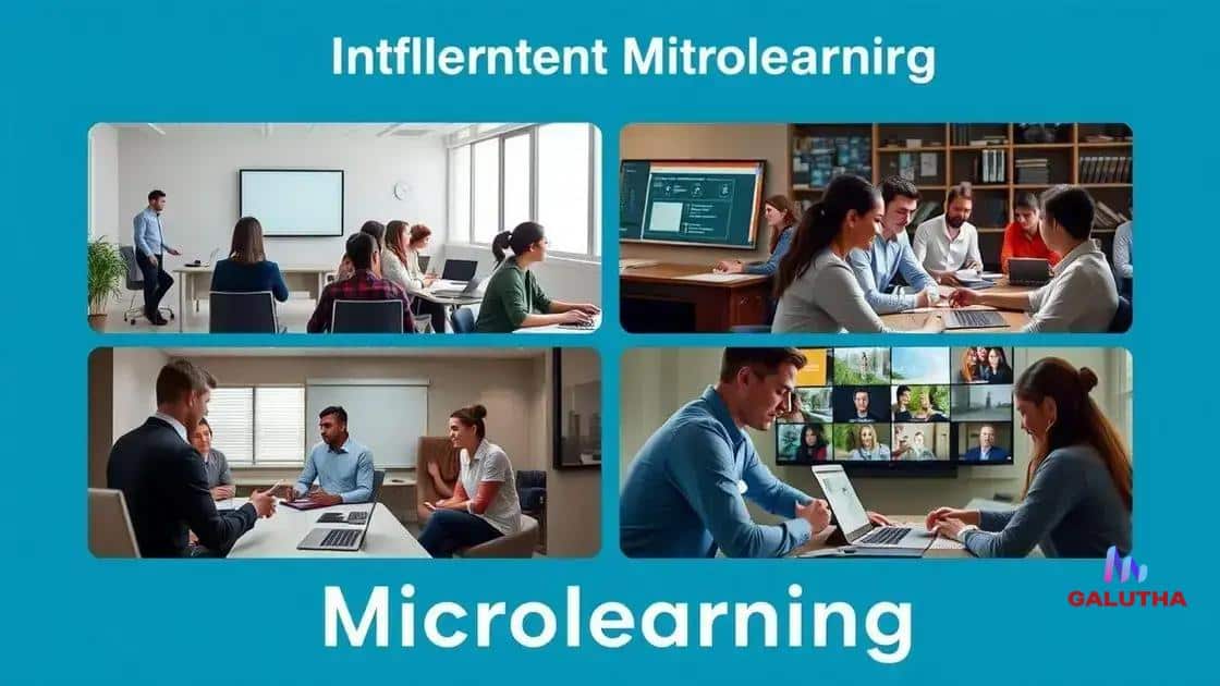 Implementing microlearning in different contexts