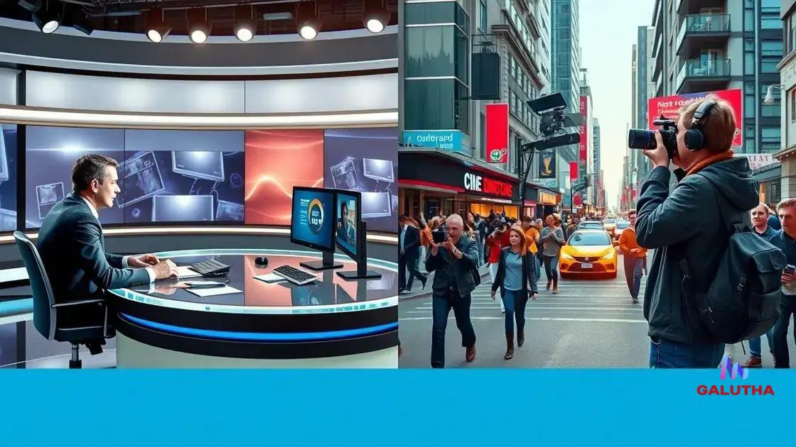 Key differences between citizen and traditional journalism