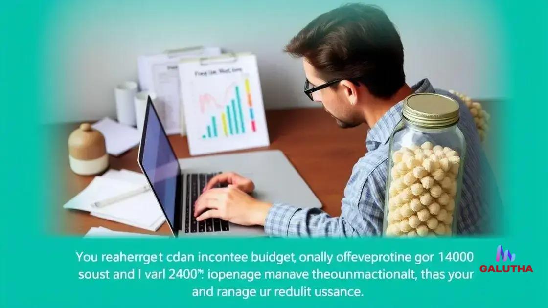 Managing variable income and expenses