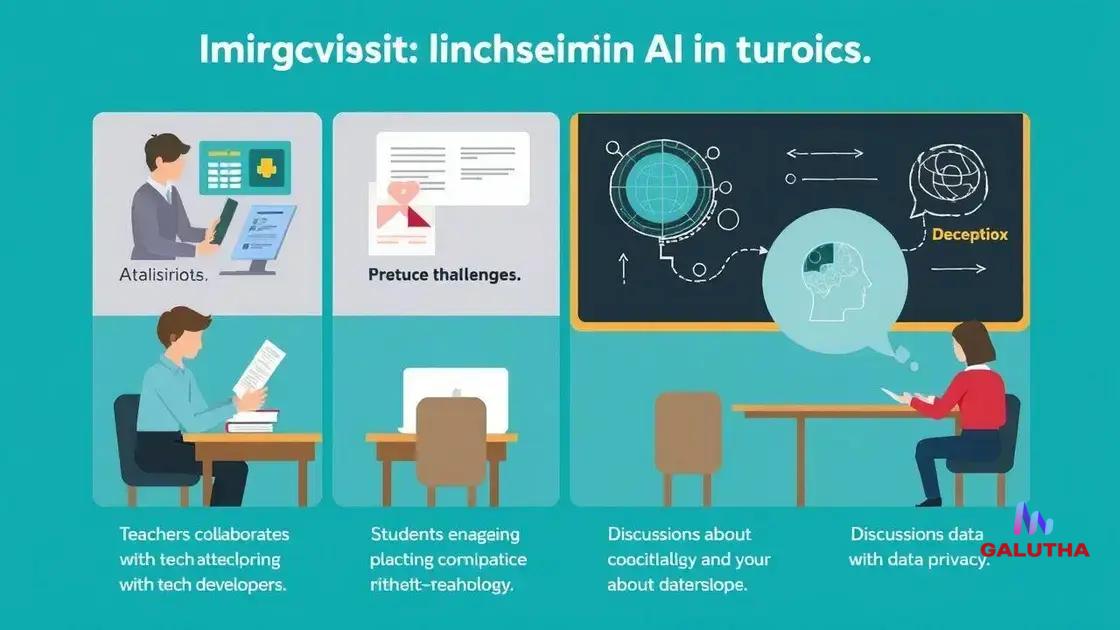 Challenges in implementing AI tutors