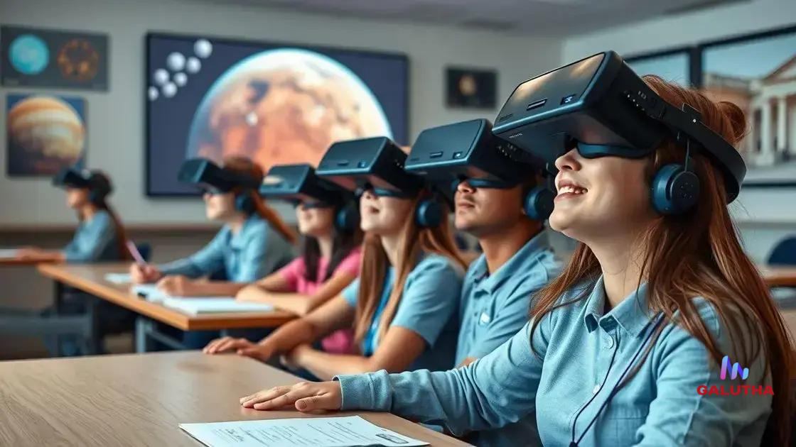 Benefits of virtual reality in learning