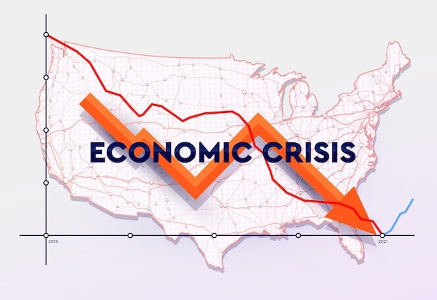 A graph showing the historical trend of the US national debt as a percentage of GDP, highlighting the projected increase to 130% by 2025. Axes should be clearly labeled.